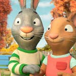 Image for episode "The Action Quiz" from Childrens programme "Pip and Posy"