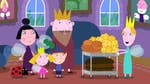 Image for episode "The Queen Bakes Cakes" from Animation programme "Ben and Holly's Little Kingdom"