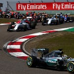 Image for episode "Chinese Grand Prix 2015: Highlights" from Motoring programme "Formula 1"