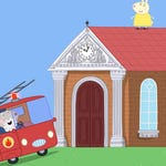 Image for episode "Rescuing Miss Rabbit" from Animation programme "Peppa Pig"