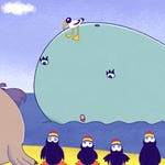 Image for episode "The Story of Thelma The Whale" from Animation programme "64 Zoo Lane"
