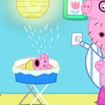 Image for episode "The Noisy Night" from Animation programme "Peppa Pig"