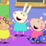 Image for episode "Kiddie Workout" from Animation programme "Peppa Pig"