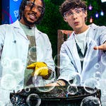 Image for episode "Big Science with Big Manny" from Childrens programme "Blue Peter"