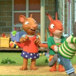 Image for episode "Super-Pip" from Animation programme "Pip and Posy"