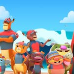 Image for episode "Landcastle" from Animation programme "Kangaroo Beach"