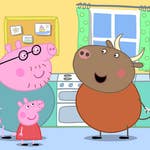 Image for episode "Mr Bull is Getting Married" from Animation programme "Peppa Pig"