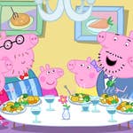 Image for episode "Staying Up Late" from Animation programme "Peppa Pig"