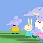Image for episode "Shadows" from Animation programme "Peppa Pig"