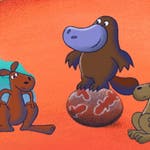 Image for episode "The Story of Joey the Kangaroo" from Animation programme "64 Zoo Lane"