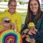 Image for episode "Katherine and Nat Sciver-Brunt - Find Your Happy" from Childrens programme "CBeebies Bedtime Stories"