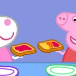 Image for episode "Breakfast Club" from Animation programme "Peppa Pig"