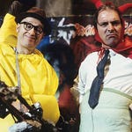 Image for episode "Terror" from Sitcom programme "Bottom"