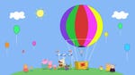 Image for episode "The Balloon Ride" from Animation programme "Peppa Pig"