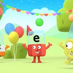 Image for episode "Party Party" from Childrens programme "Alphablocks"