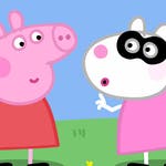 Image for episode "The Secret Club" from Animation programme "Peppa Pig"