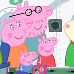 Image for episode "Flying on Holiday" from Animation programme "Peppa Pig"