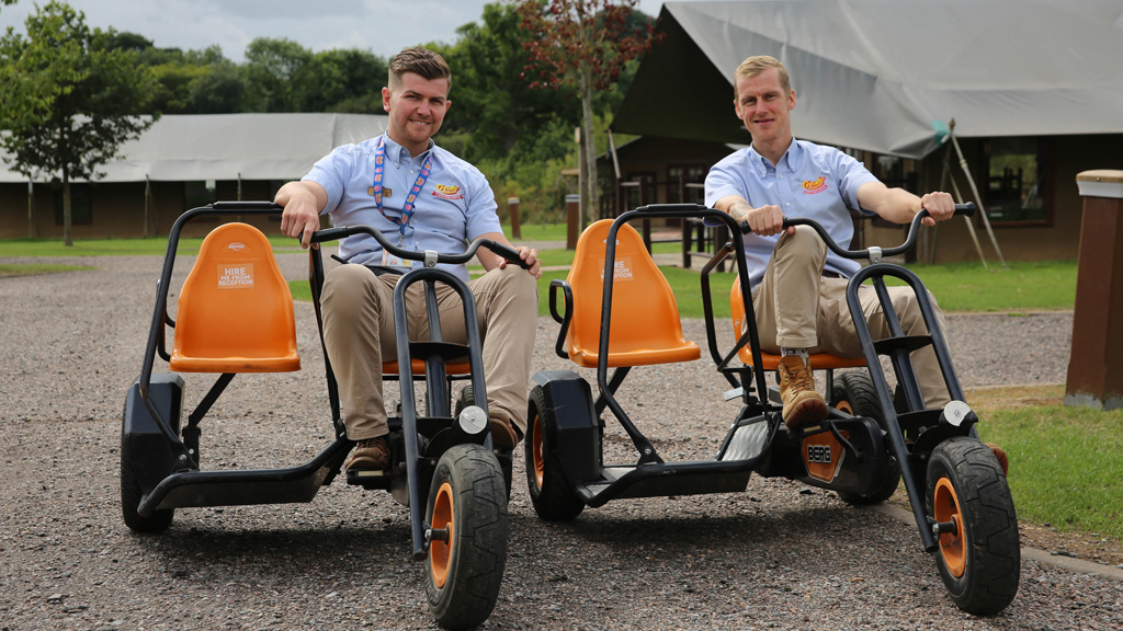 Crealy Theme Park & Resort starring in the new season of 'Happy Campers:  The Caravan Park' on Channel 5.