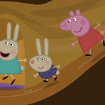 Image for episode "Rebecca Rabbit" from Animation programme "Peppa Pig"