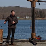 Image for episode "Out to Sea" from Documentary programme "Forged in Fire"