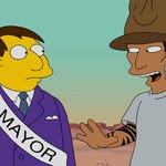 Image for episode "Walking Big and Tall" from Animation programme "The Simpsons"