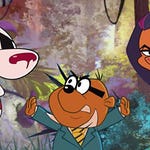 Image for episode "Quark Games" from Animation programme "Danger Mouse"