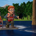Image for episode "Floating Away" from Animation programme "Fireman Sam"