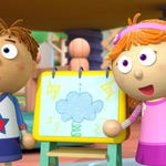 Image for episode "Weather Time" from Animation programme "Tickety Toc"