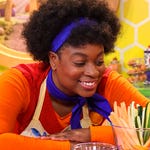 Image for episode "Straw-berry the Scarecrow" from Cookery programme "Big Cook Little Cook"