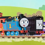 Image for episode "The Slowest Race in the World" from Animation programme "Thomas & Friends: All Engines Go!"