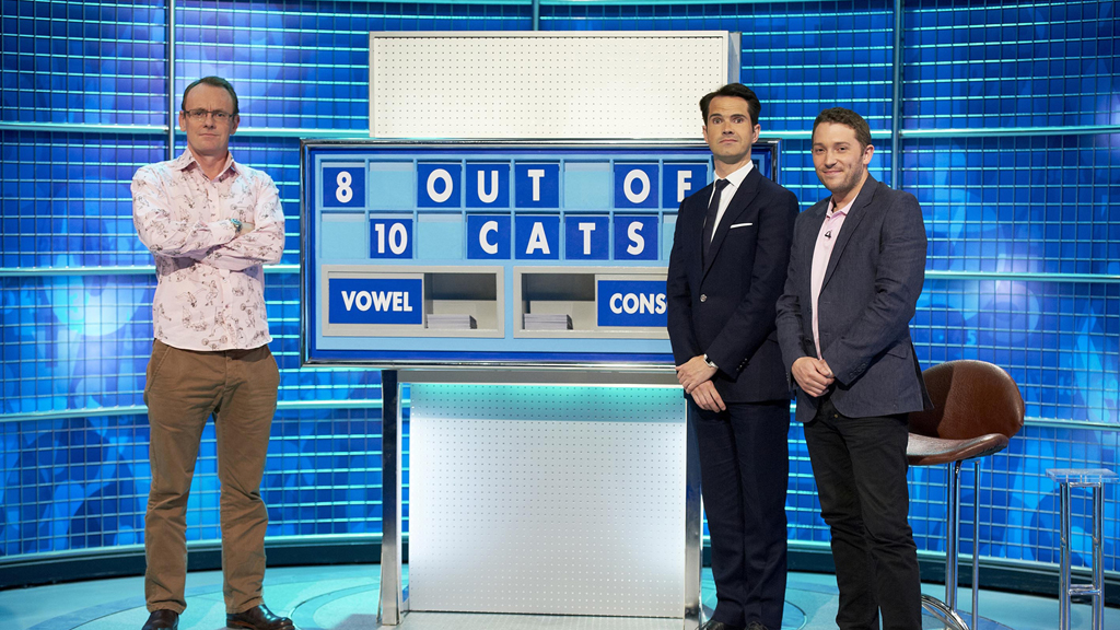 8 Out of 10 Cats Does Countdown Season 3 Episode 1 on E4 Extra - TV Programme Poster