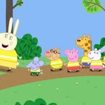 Image for episode "Walking Bus" from Animation programme "Peppa Pig"