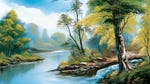 Image for Arts programme "The Joy of Painting"