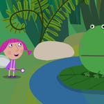Image for episode "The Frog Prince" from Animation programme "Ben and Holly's Little Kingdom"
