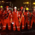 Image for episode "Roughing Up the Rookie" from Documentary programme "Highway Thru Hell"