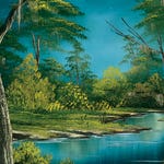 Image for episode "Marshlands" from Arts programme "The Joy of Painting"