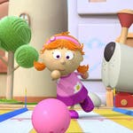 Image for episode "Bowling Time" from Animation programme "Tickety Toc"