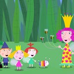 Image for episode "Gaston Goes to School" from Animation programme "Ben and Holly's Little Kingdom"