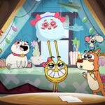Image for episode "Yeah Baby" from Animation programme "Boy Girl Dog Cat Mouse Cheese"