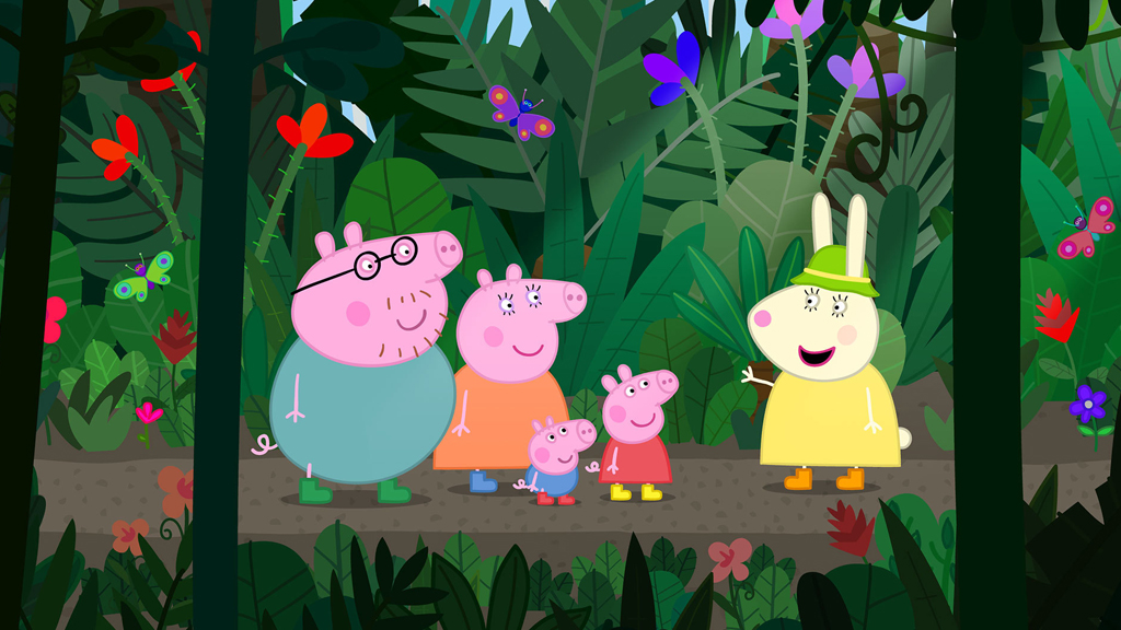 Peppa Pig Visits the Botanical Gardens 