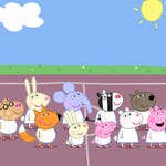 Image for episode "Basketball" from Animation programme "Peppa Pig"